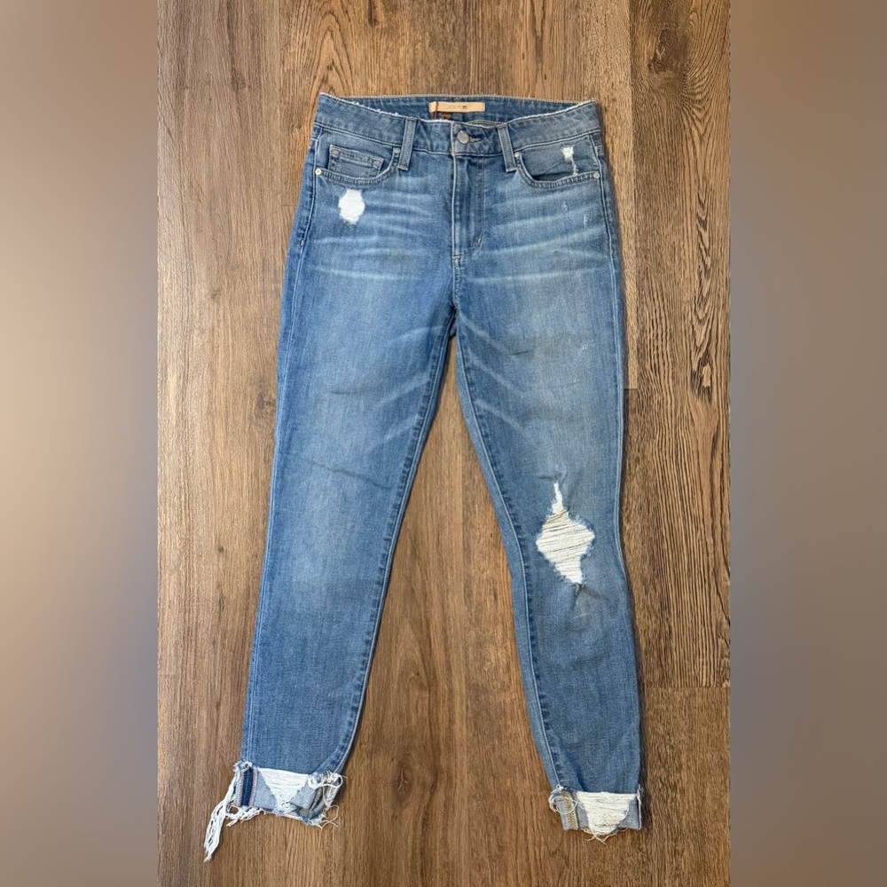 Joe’s Women’s Distressed Skinny Blue Jeans W26